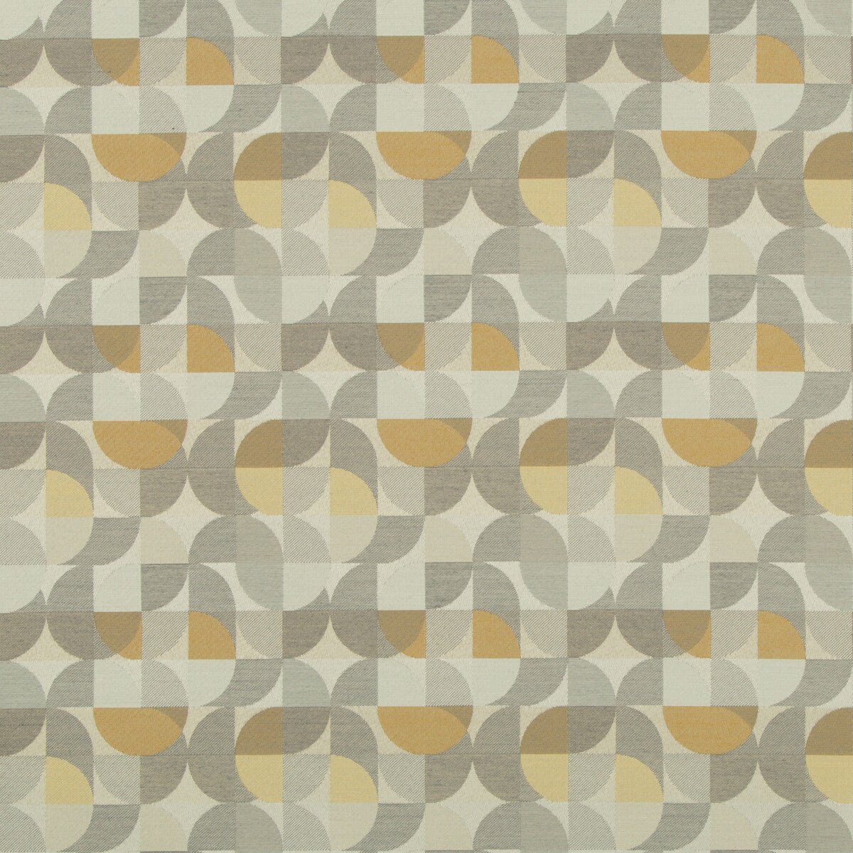 Mix Up fabric in butterscotch color - pattern 35090.11.0 - by Kravet Contract in the Gis Crypton collection