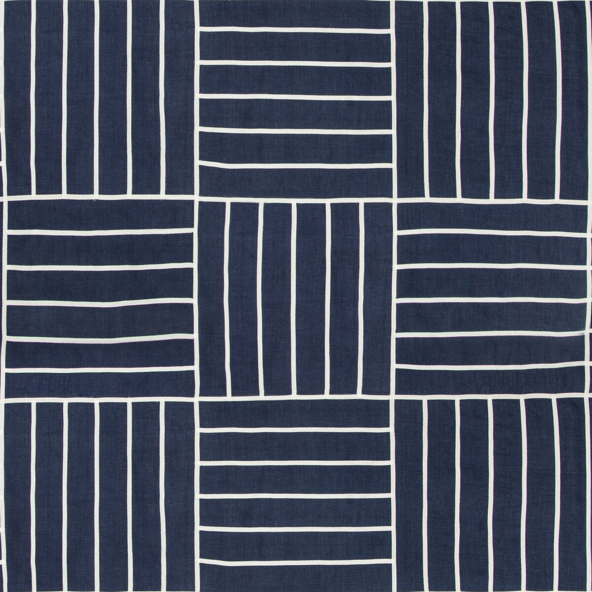Local Grid fabric in indigo color - pattern 35510.51.0 - by Kravet Design in the Barclay Butera Sagamore collection