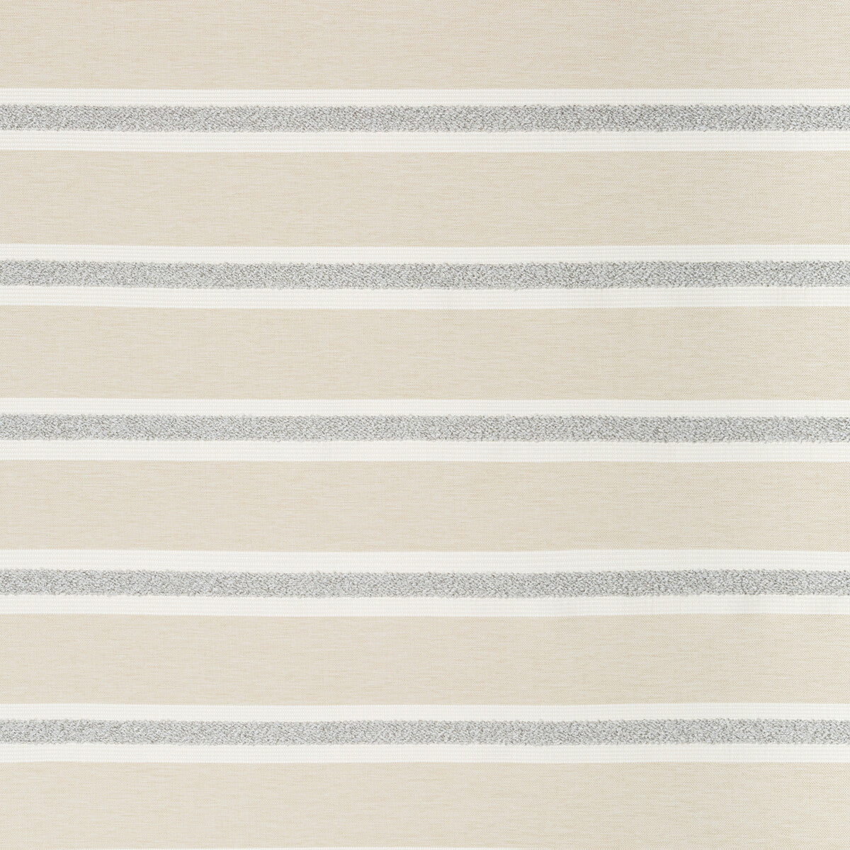Know The Ropes fabric in platinum color - pattern 35539.1611.0 - by Kravet Couture in the Vista collection