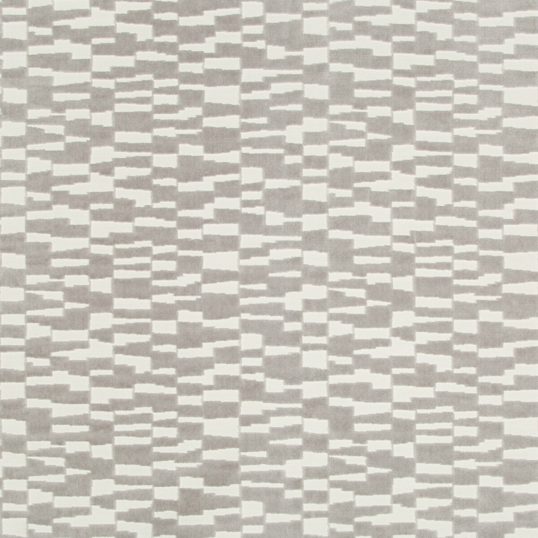 Mod Velvet fabric in steel color - pattern 35544.11.0 - by Kravet Basics in the Bermuda collection