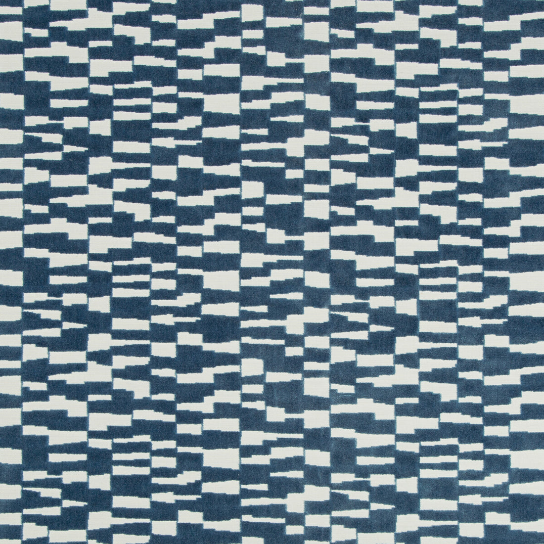Mod Velvet fabric in marine color - pattern 35544.5.0 - by Kravet Basics in the Bermuda collection