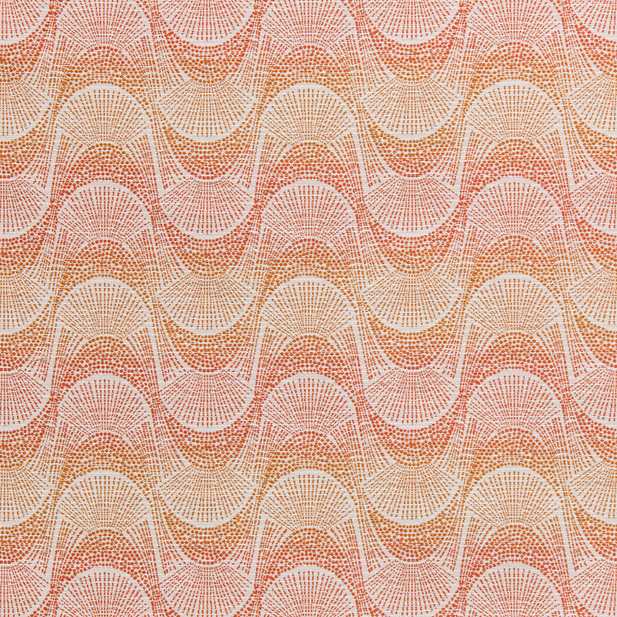 Tofino fabric in mandarin color - pattern 35835.12.0 - by Kravet Design in the Indoor / Outdoor collection