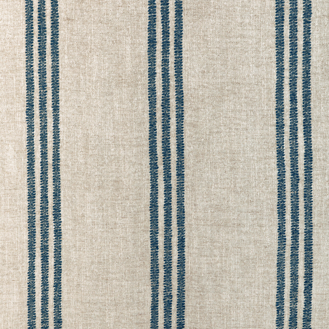 Karphi Stripe fabric in lapis color - pattern 35860.516.0 - by Kravet Couture in the Atelier Weaves collection