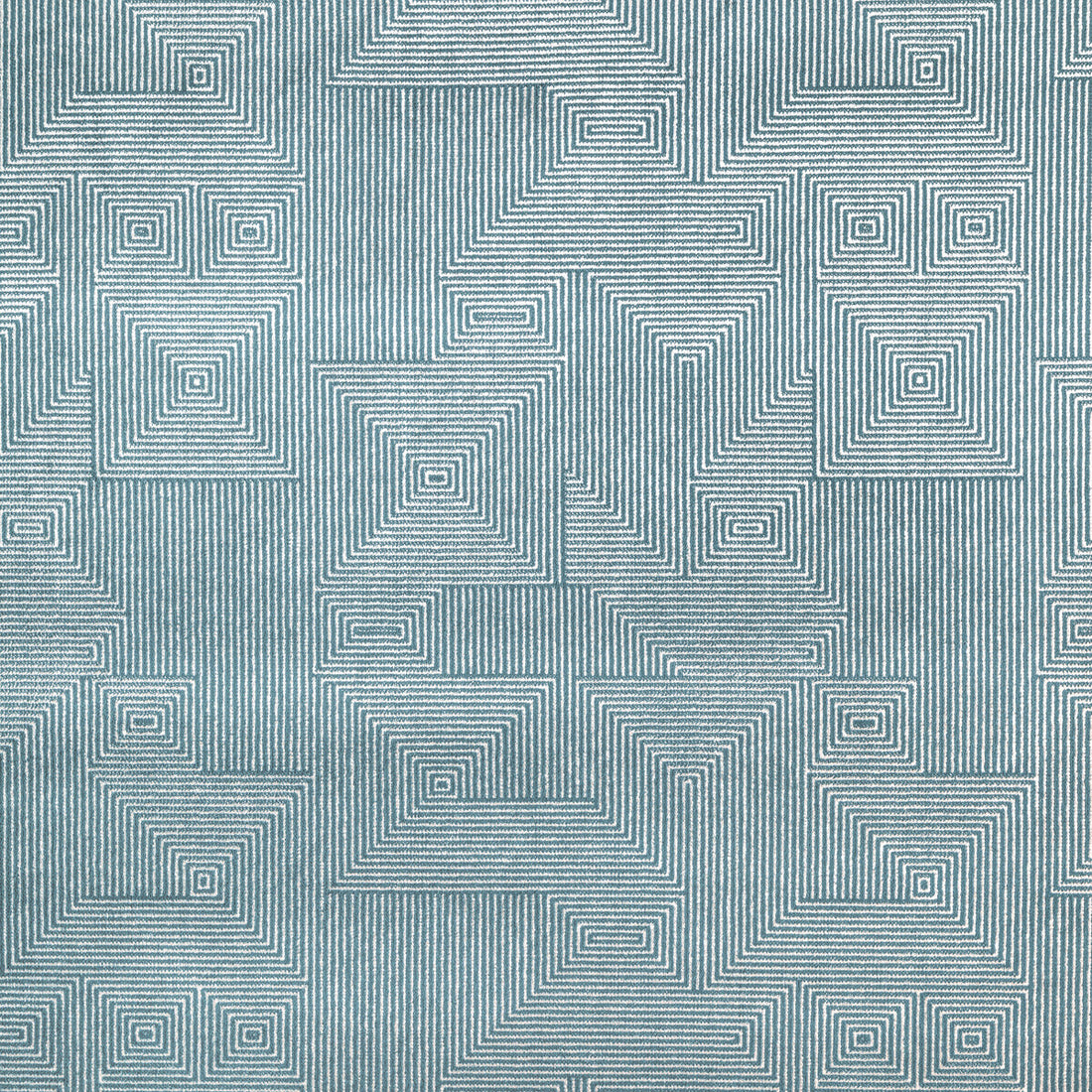 New Order fabric in steel blue color - pattern 36043.511.0 - by Kravet Contract