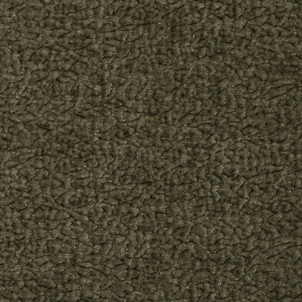 Barton Chenille fabric in army color - pattern 36074.130.0 - by Kravet Smart