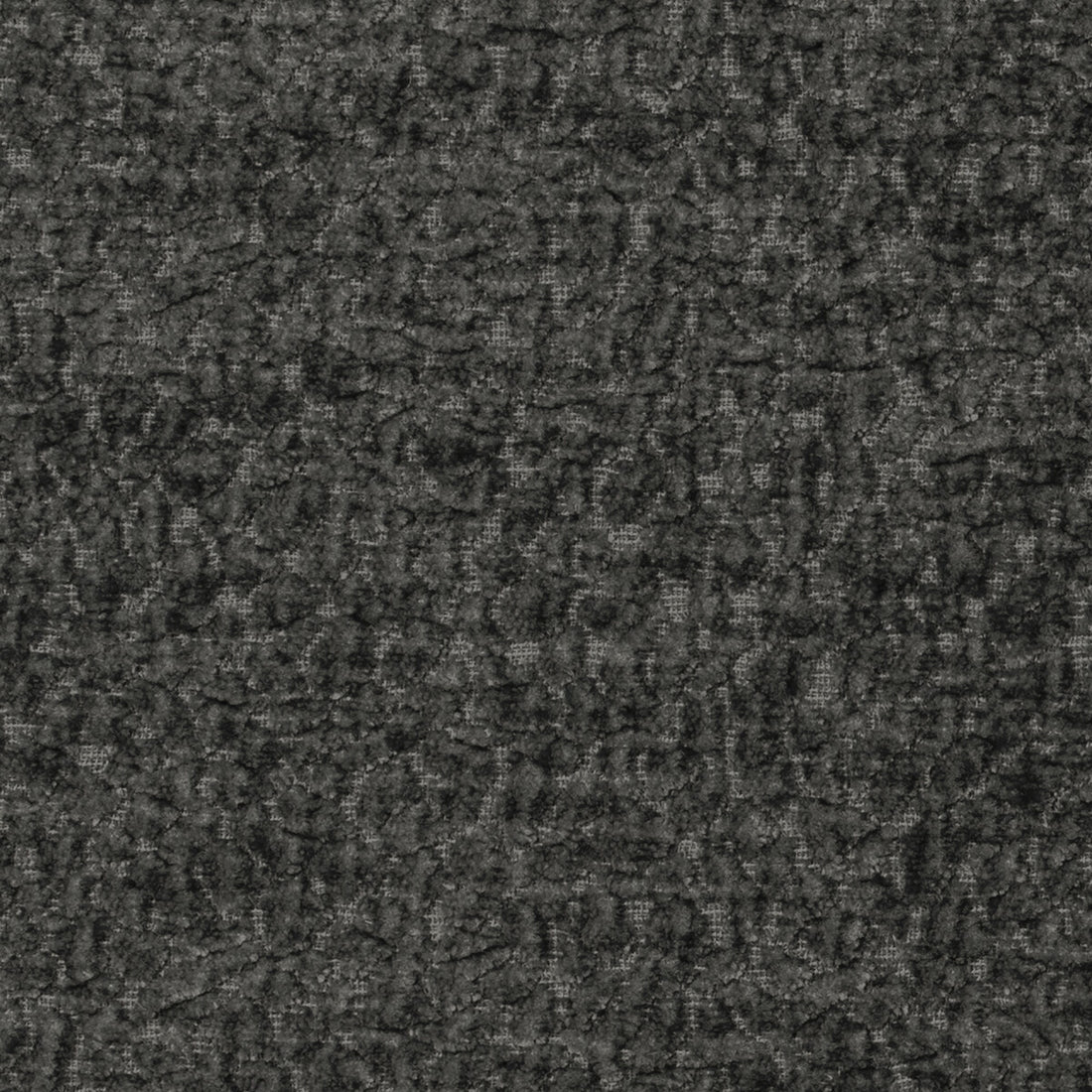 Barton Chenille fabric in graphite color - pattern 36074.2121.0 - by Kravet Smart