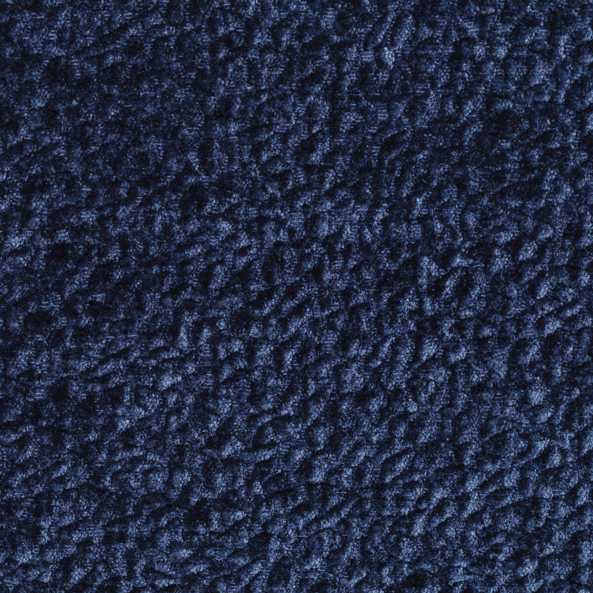 Barton Chenille fabric in indigo color - pattern 36074.5.0 - by Kravet Smart