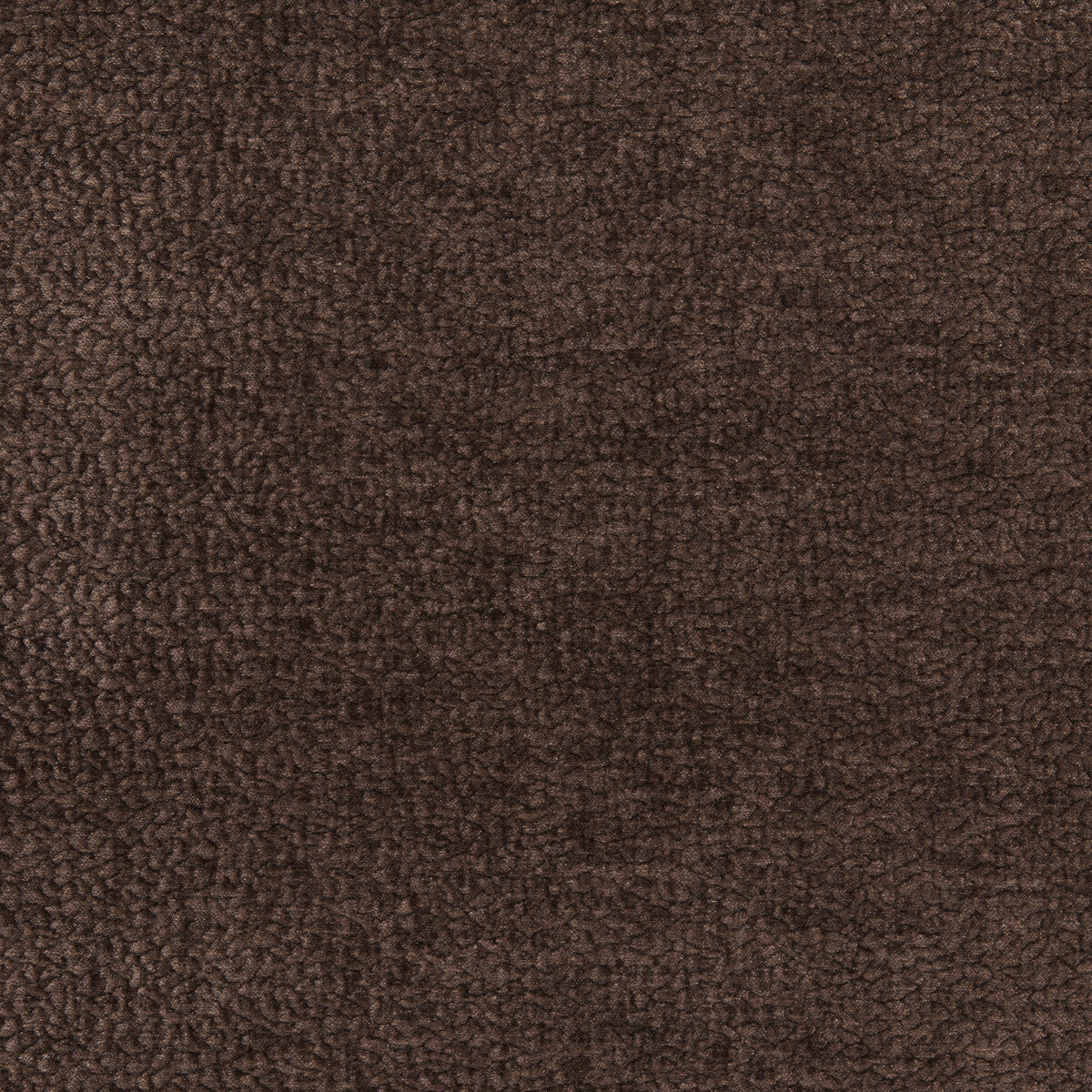 Barton Chenille fabric in chocolate color - pattern number 36074.666.0 - by Kravet Smart in the Barton Chenille II collection