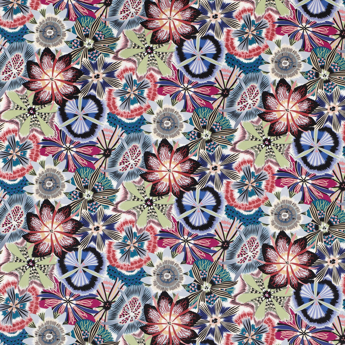 Passiflora fabric in t50 color - pattern 36181.517.0 - by Kravet Couture in the Missoni Home collection