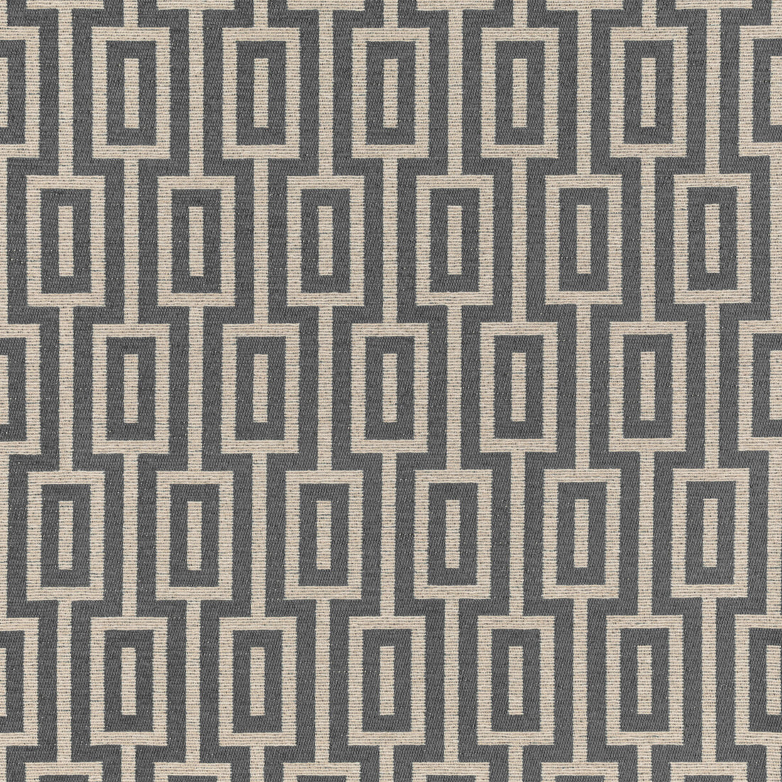 Street Key fabric in iron color - pattern 36280.1611.0 - by Kravet Contract in the Gis Crypton collection