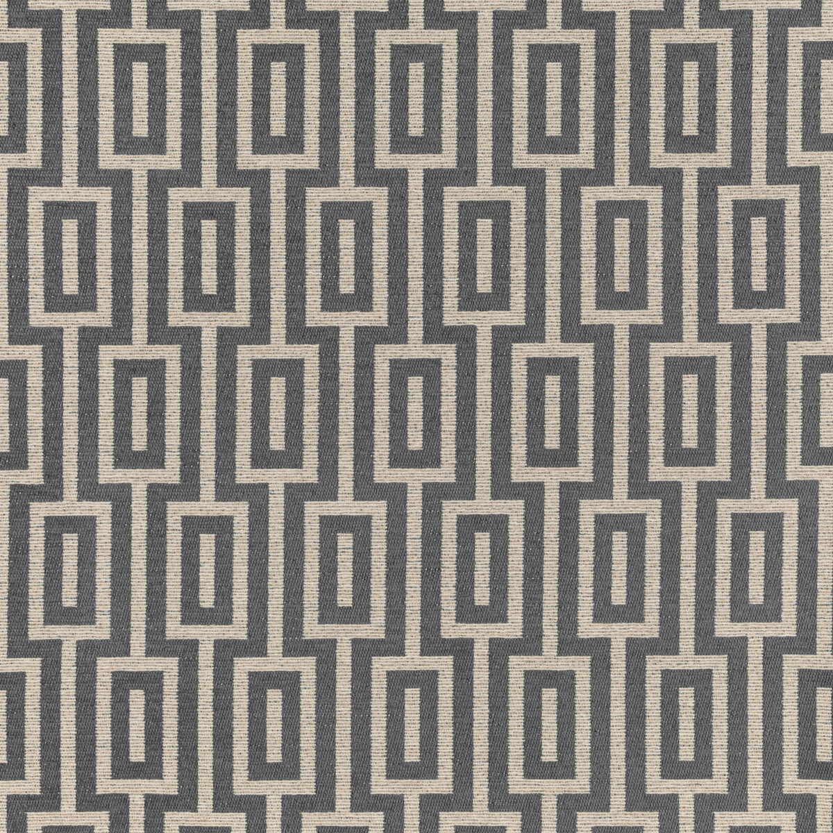 Street Key fabric in iron color - pattern 36280.1611.0 - by Kravet Contract in the Gis Crypton collection