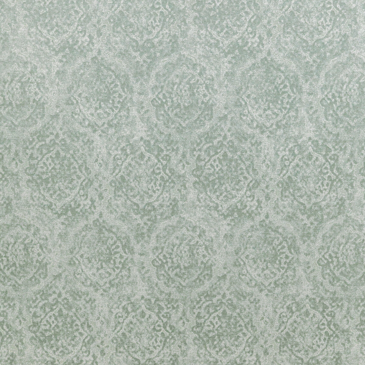 Omni Damask fabric in mist color - pattern 36577.13.0 - by Kravet Couture in the Modern Luxe Silk Luster collection