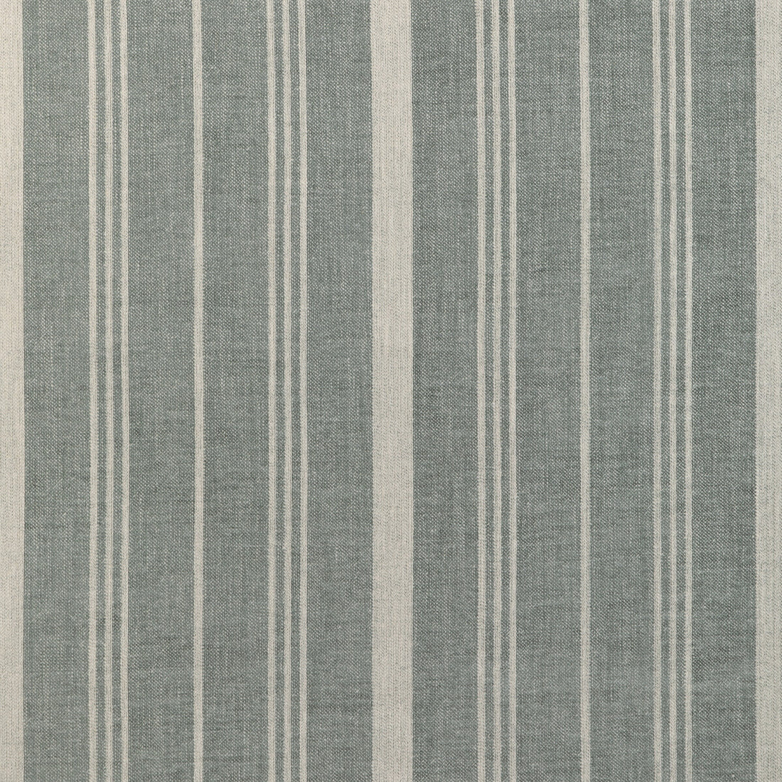 Furrow Stripe fabric in seaglass color - pattern 36902.35.0 - by Kravet Couture in the Atelier Weaves collection