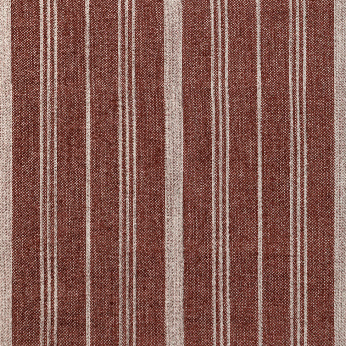 Furrow Stripe fabric in ruby color - pattern 36902.9.0 - by Kravet Couture in the Atelier Weaves collection