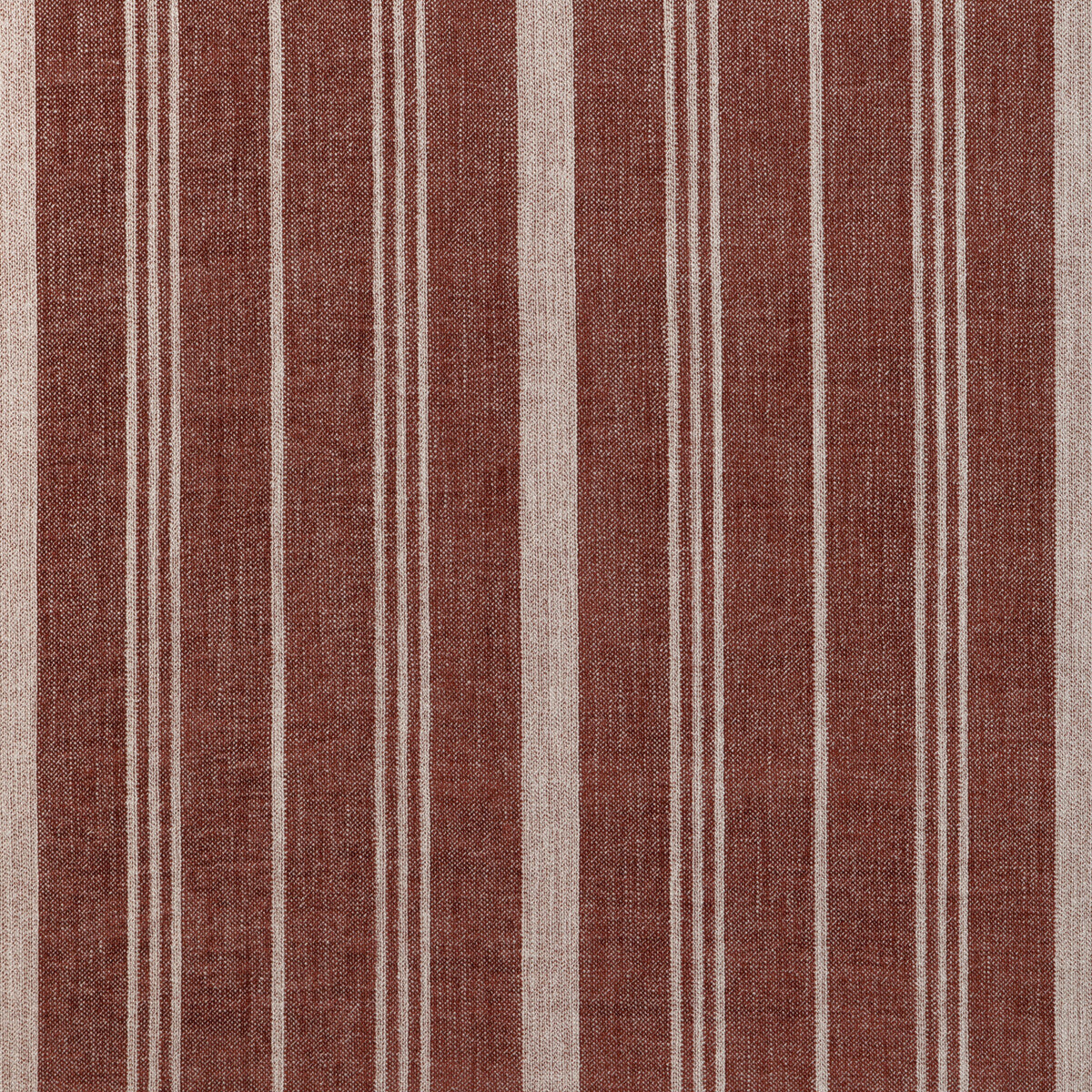 Furrow Stripe fabric in ruby color - pattern 36902.9.0 - by Kravet Couture in the Atelier Weaves collection