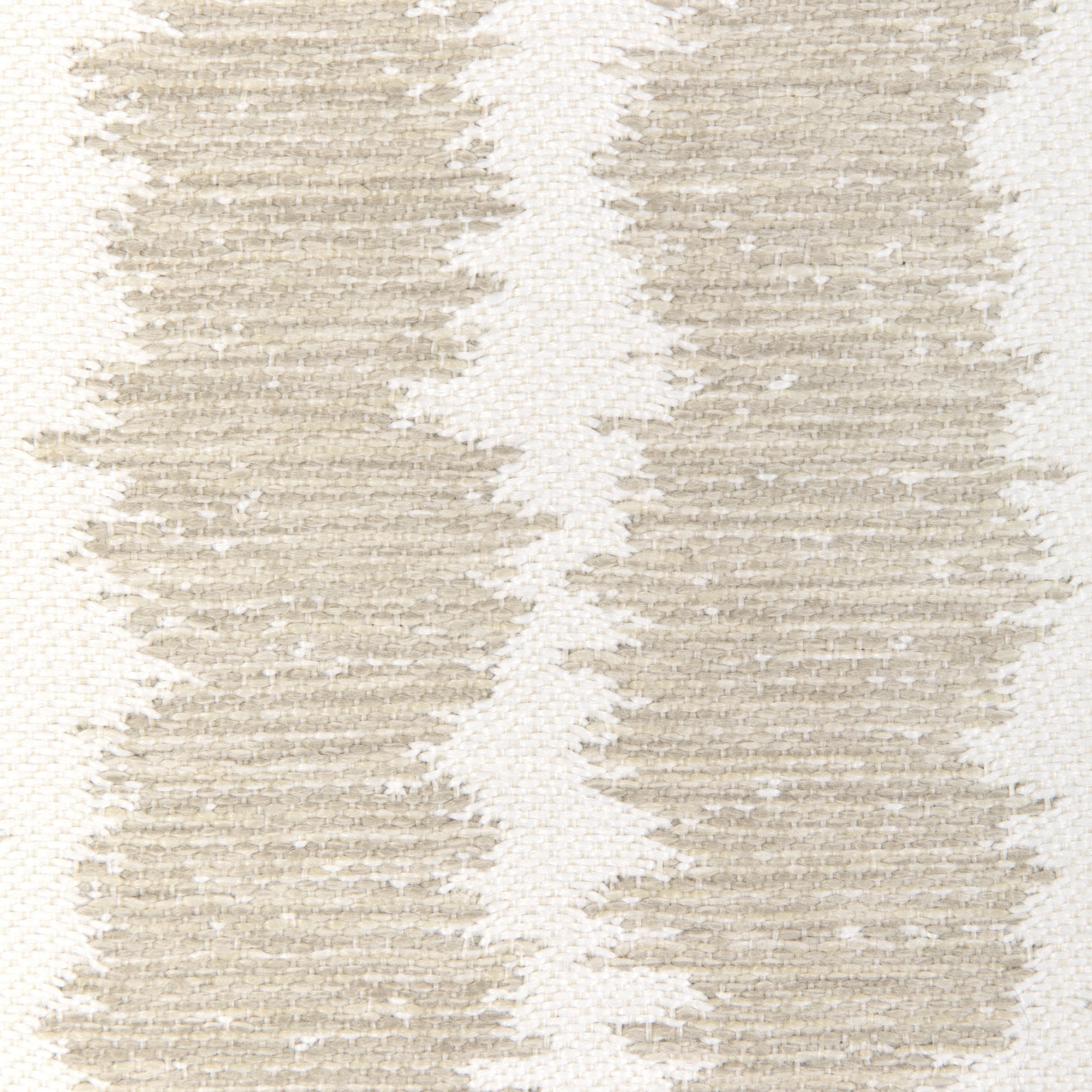 Closeup detail view of Seaport Stripe fabric in sand color - pattern 36917.16.0 - by Kravet Couture in the Riviera collection