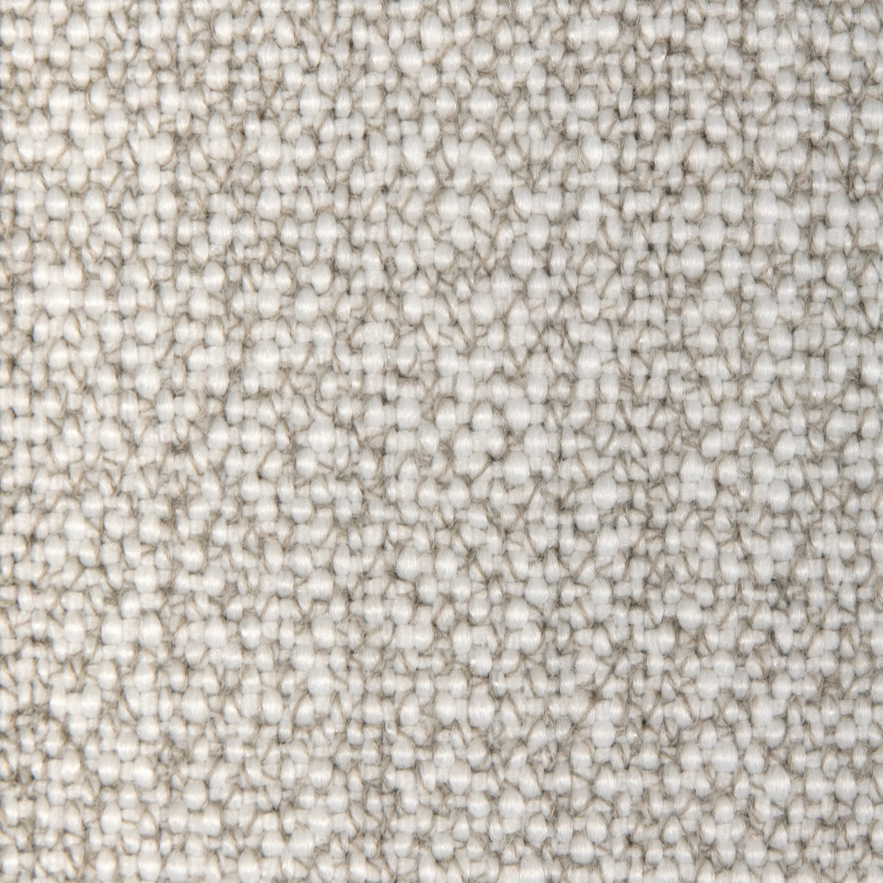 Closeup detail of Milos Texture fabric in ivory color - pattern 36920.116.0 - by Kravet Couture in the Riviera collection