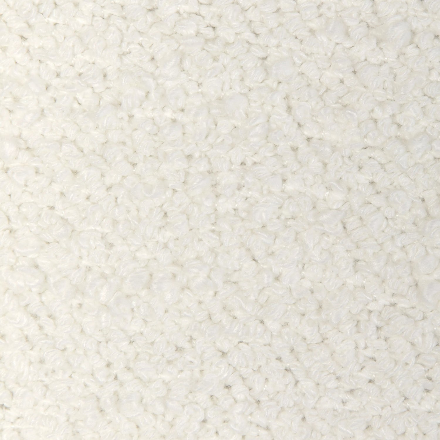 Closeup detail of Brighton Boucle fabric in pearl color - pattern 36924.101.0 - by Kravet Couture in the Riviera collection