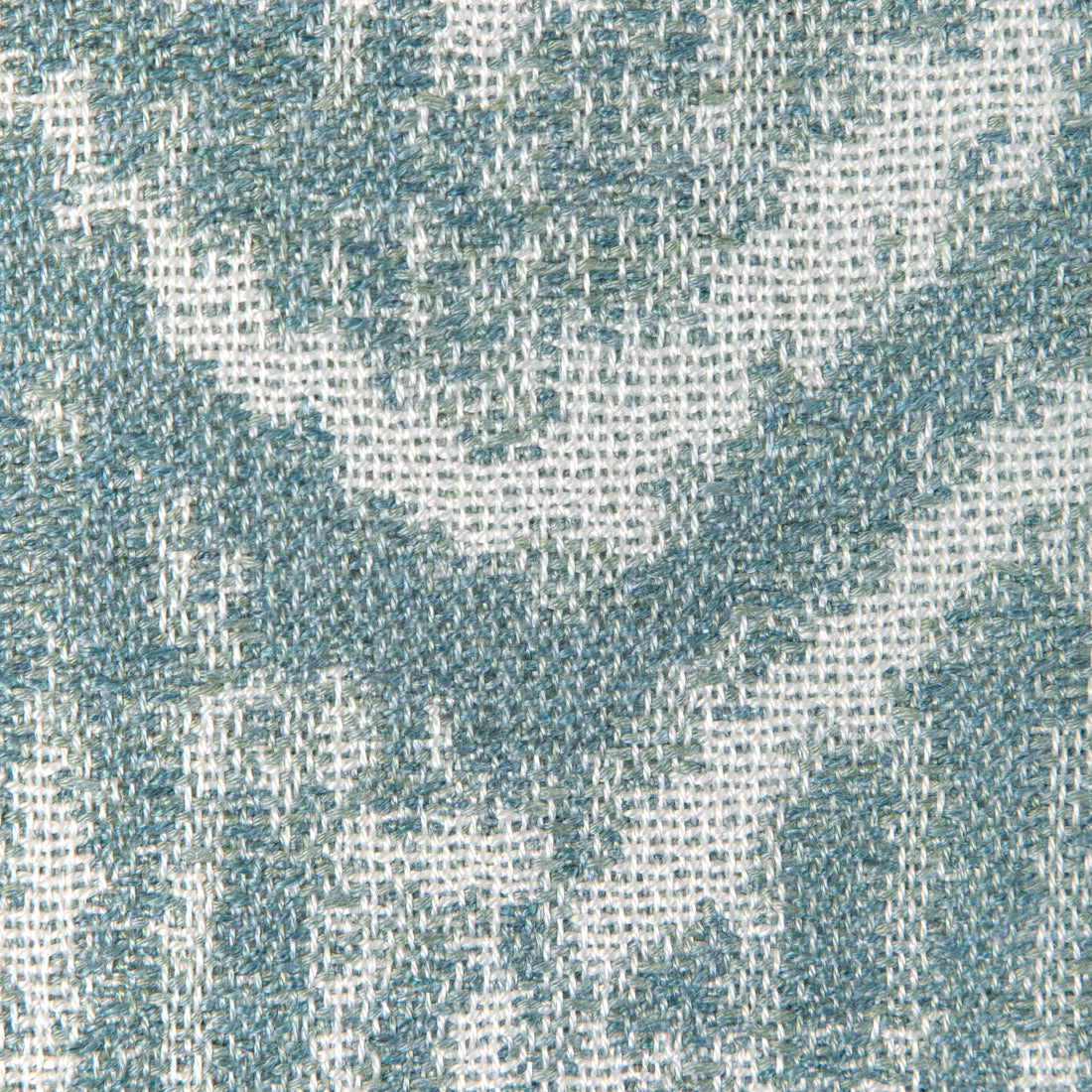 Closeup detail of Riviera Batik fabric in sky color - pattern 36934.135.0 - by Kravet Couture in the Riviera collection