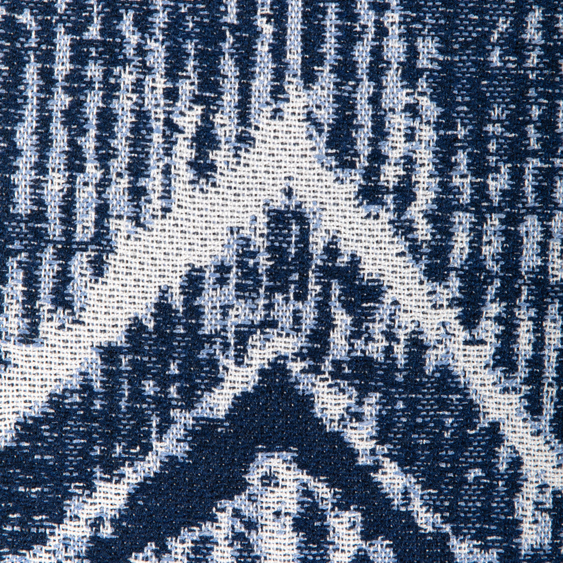 Detail view of Riviera Batik fabric in marine color - pattern 36934.51.0 - by Kravet Couture in the Riviera collection