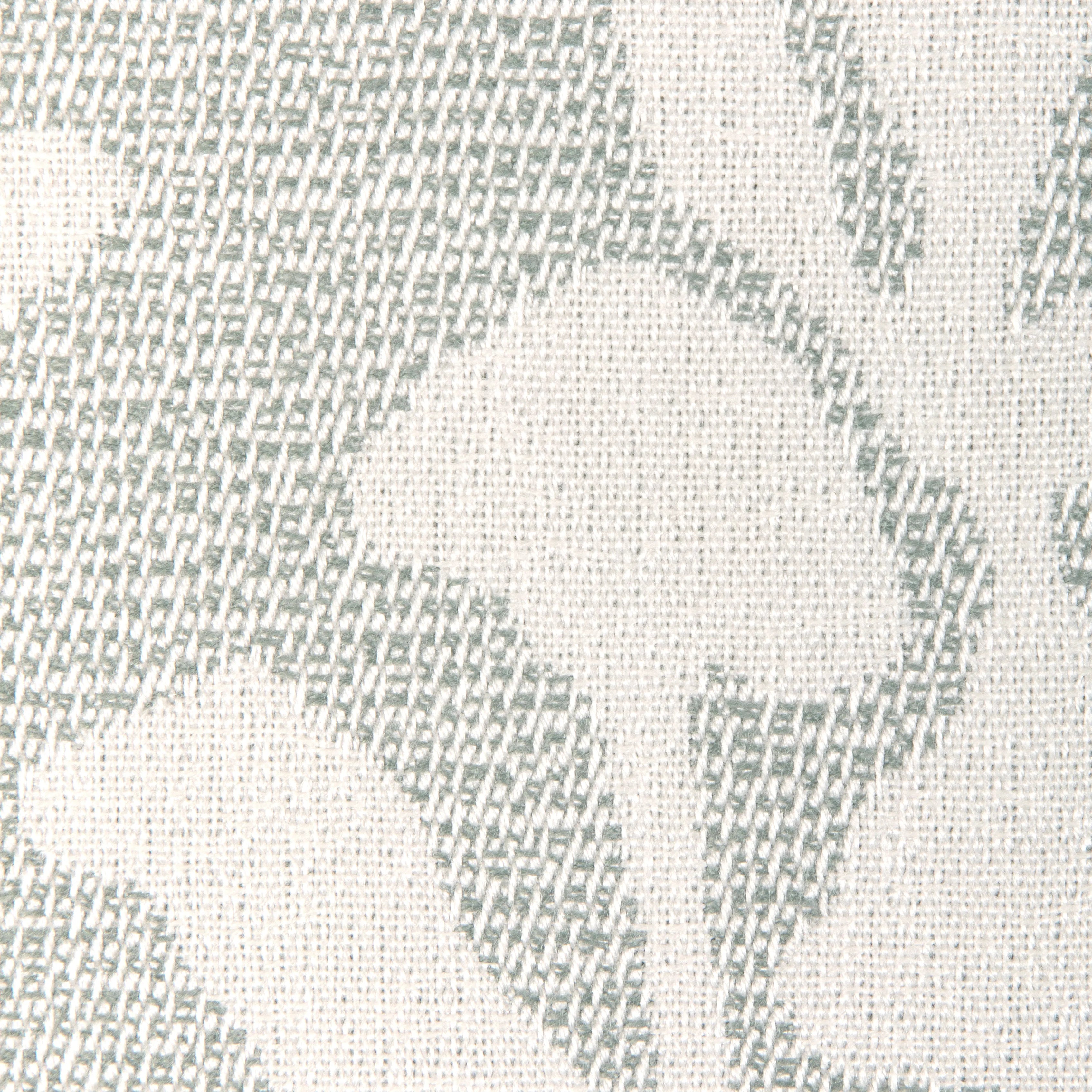 Closeup detail of Rose Cliff fabric in seaglass color - pattern 36937.15.0 - by Kravet Couture in the Riviera collection