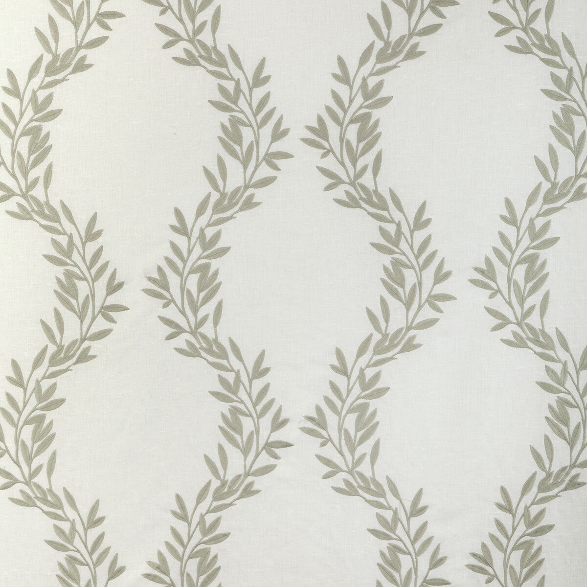 Leaf Frame fabric in sage color - pattern 36942.30.0 - by Kravet Design in the Alexa Hampton collection