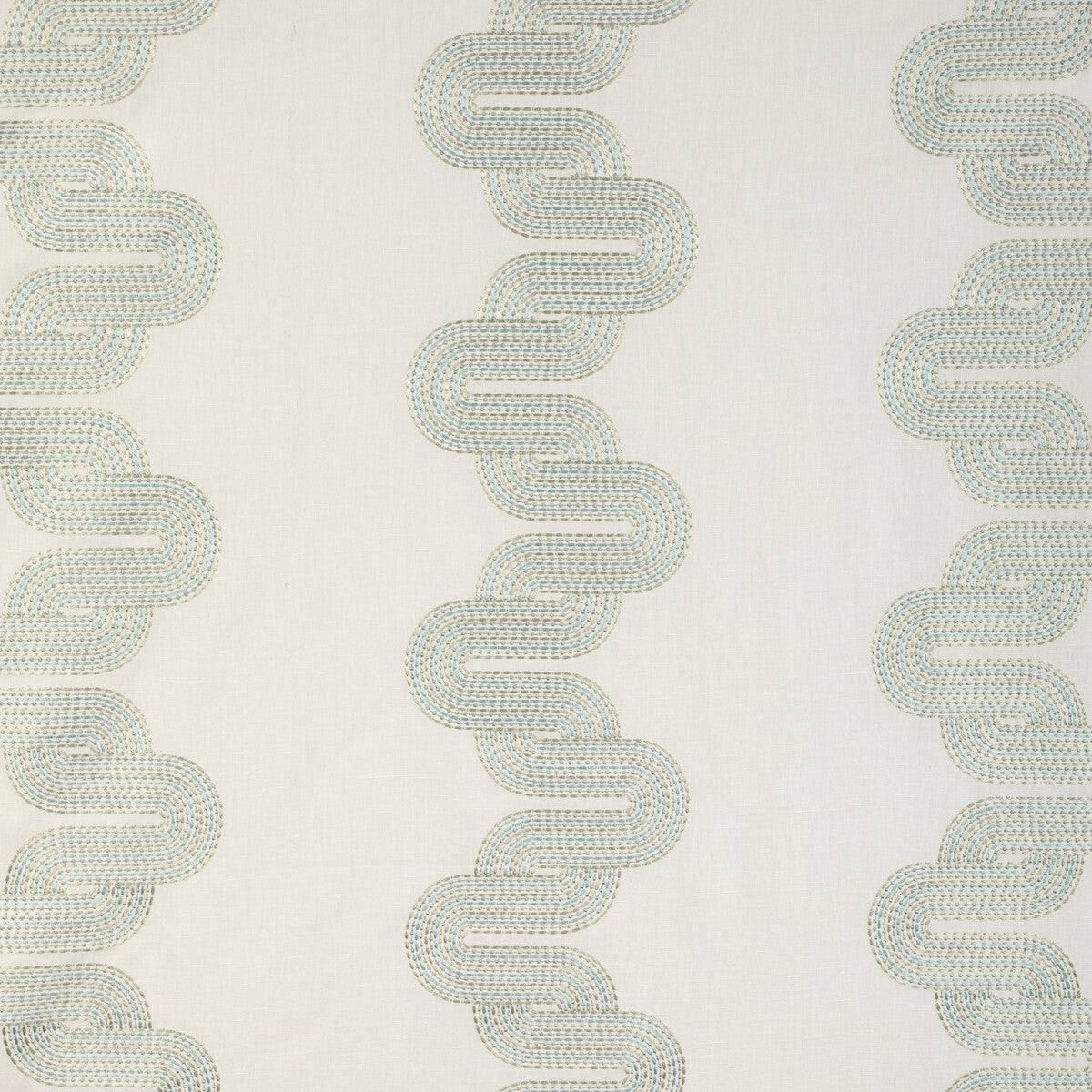 Cloud Chain fabric in grotto color - pattern 36943.13.0 - by Kravet Design in the Alexa Hampton collection