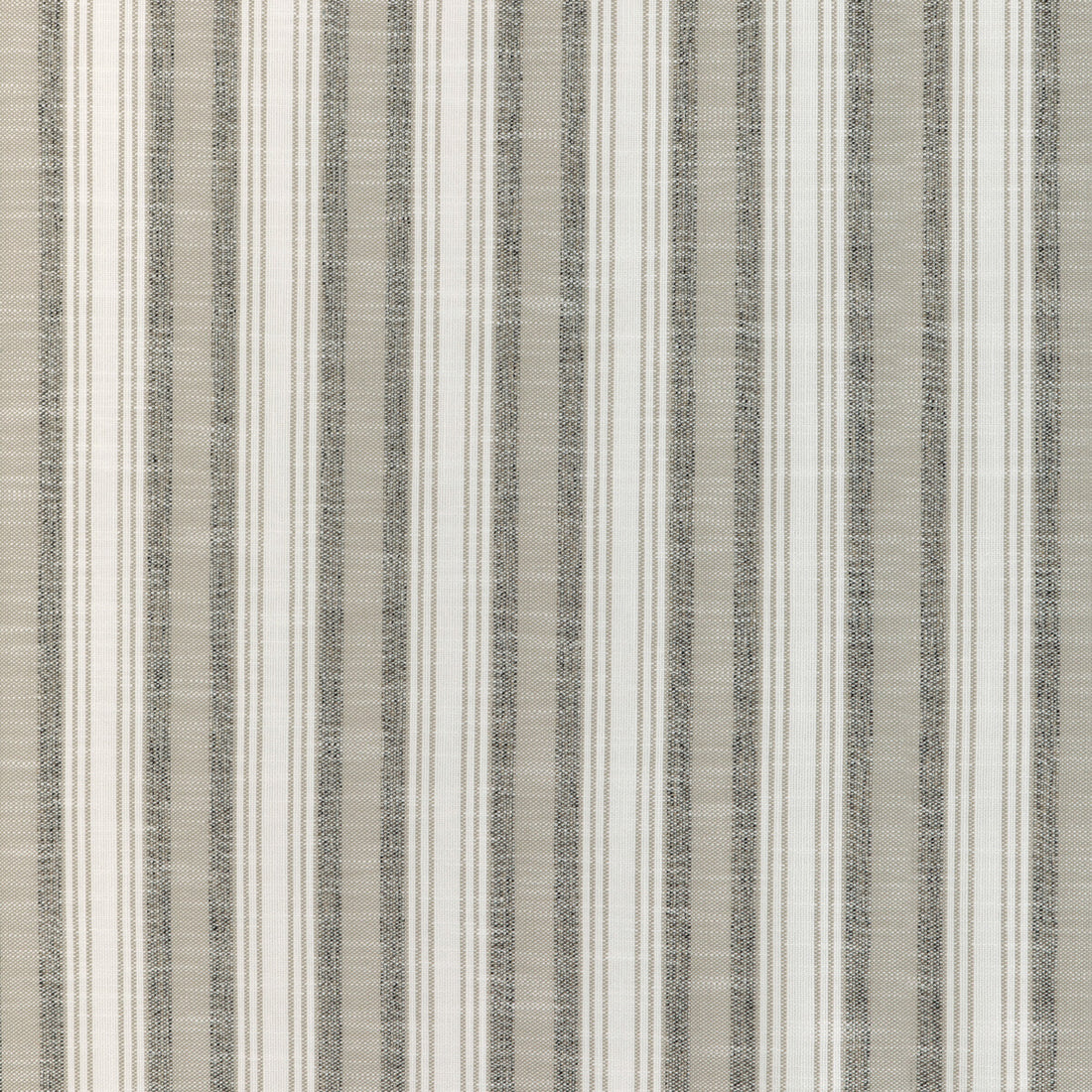 Sims Stripe fabric in cafe color - pattern 37046.11.0 - by Kravet Design in the Thom Filicia Latitude collection