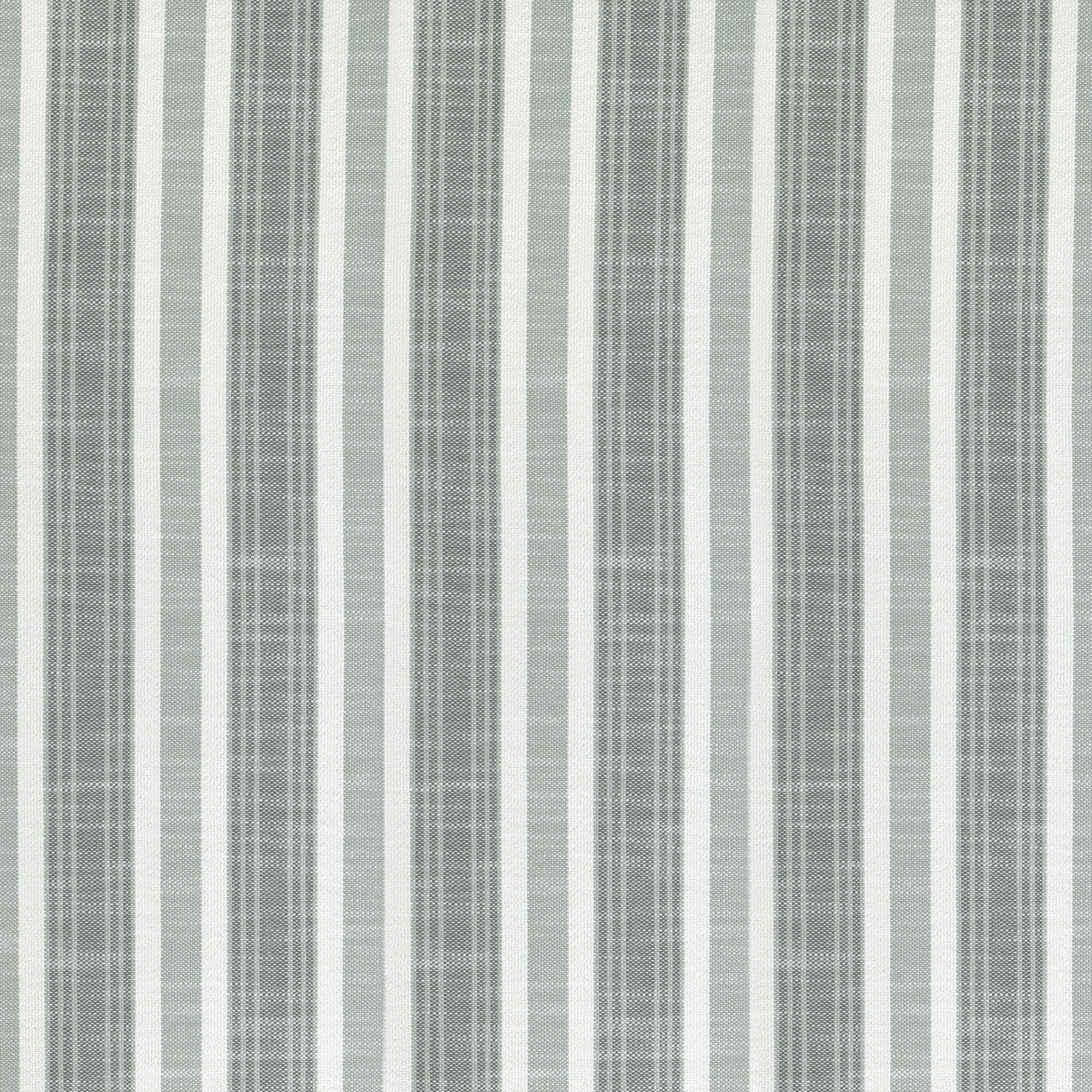 Sims Stripe fabric in graphite color - pattern 37046.1121.0 - by Kravet Design in the Thom Filicia Latitude collection