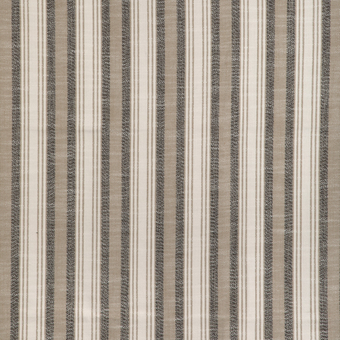 Sims Stripe fabric in latte color - pattern 37046.616.0 - by Kravet Design in the Thom Filicia Latitude collection