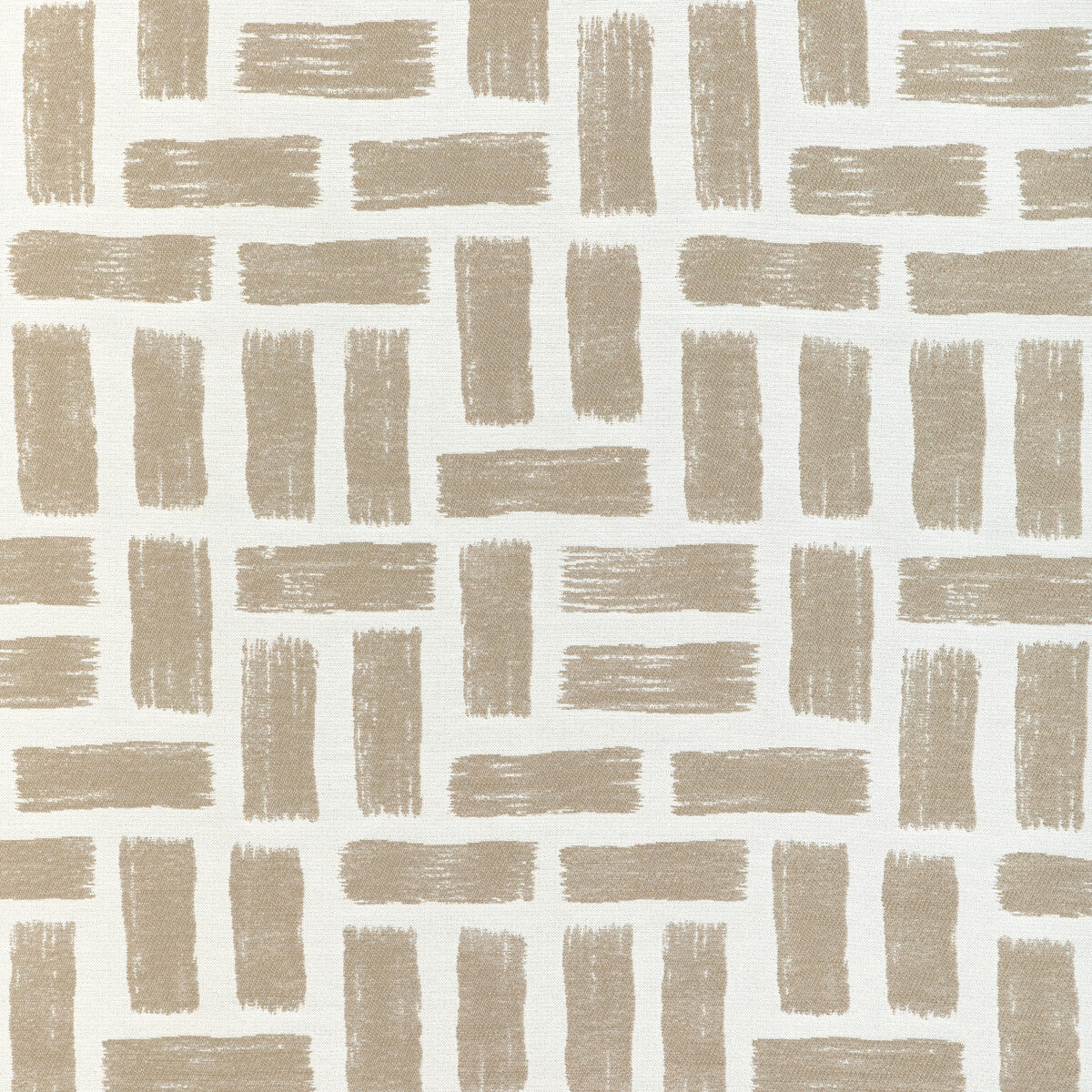 Brickwork fabric in taupe color - pattern 37055.106.0 - by Kravet Design in the Thom Filicia Latitude collection