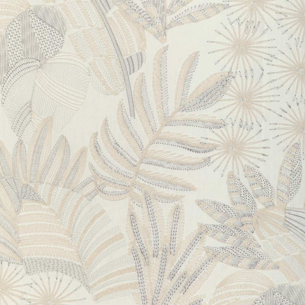 Marajo fabric in cornflower color - pattern 37249.15.0 - by Kravet Couture in the Casa Botanica collection