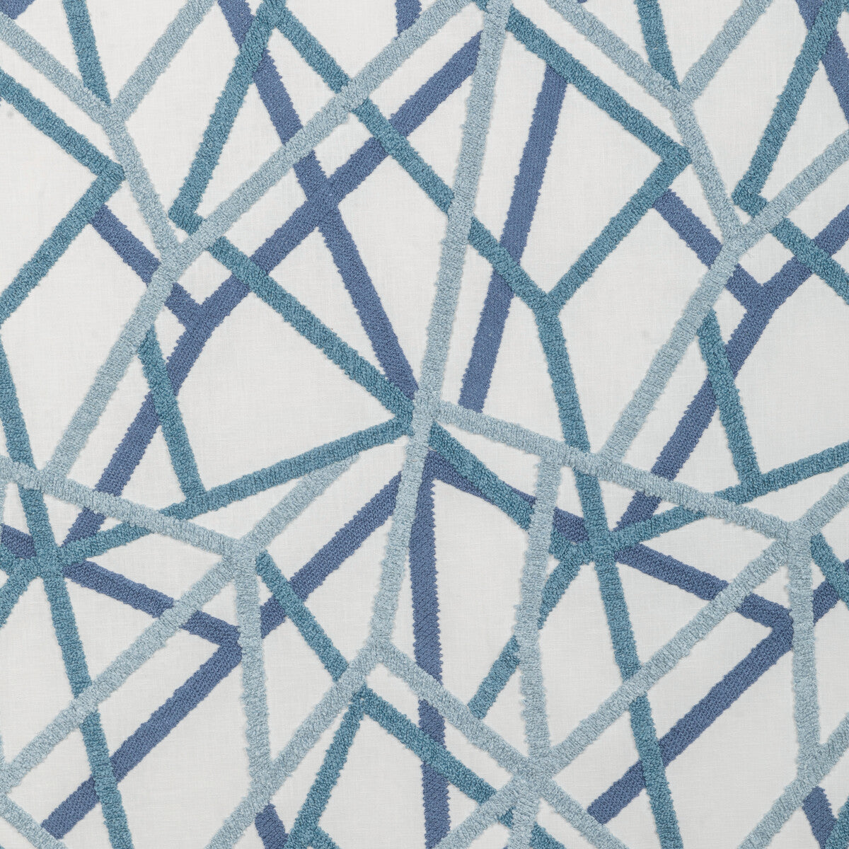 Cable Dance fabric in indigo color - pattern number 37301.51.0 - by Kravet Basics in the Modern Gallery collection
