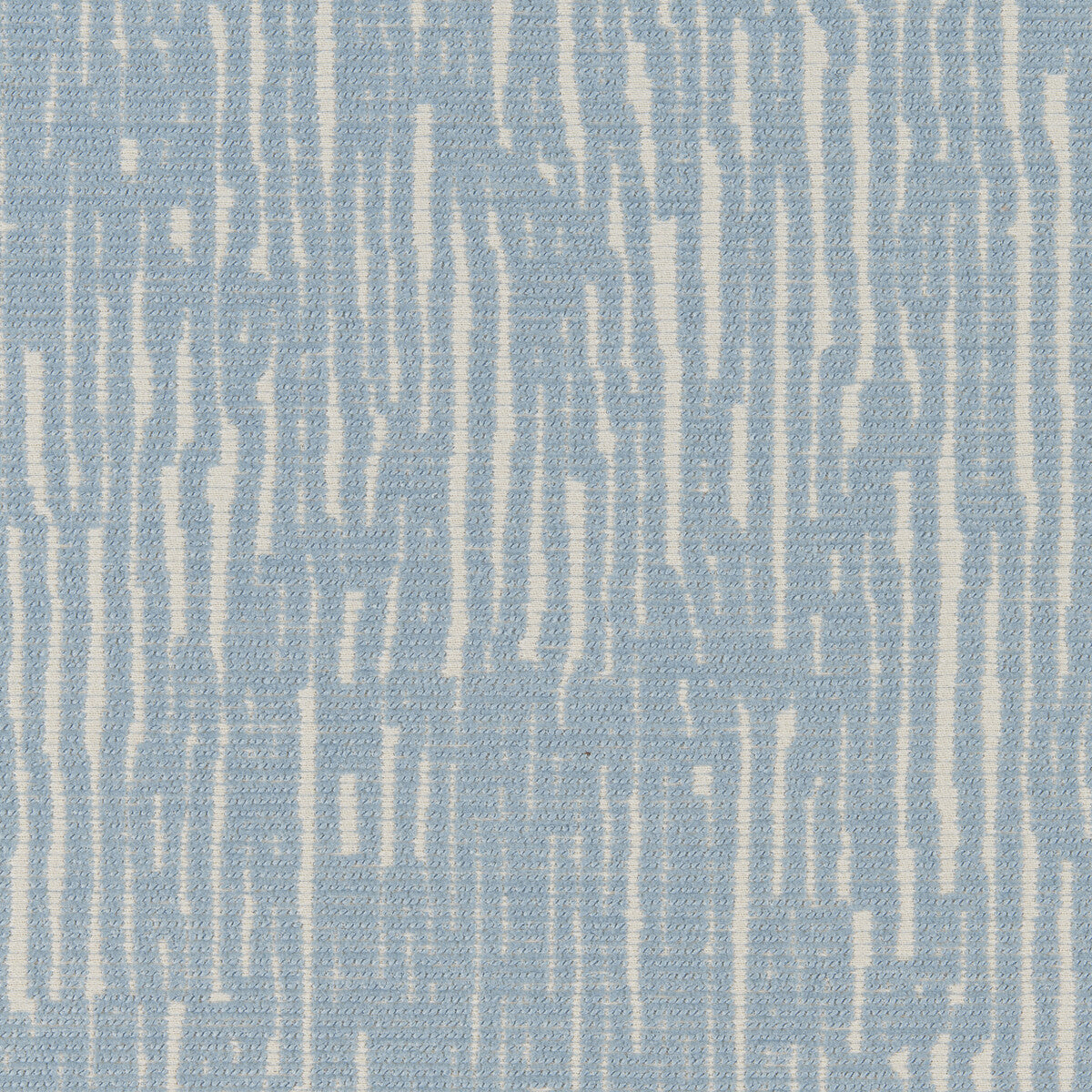 Tidelines fabric in pool color - pattern number 37363.13.0 - by Kravet Contract in the Montage Weaves collection