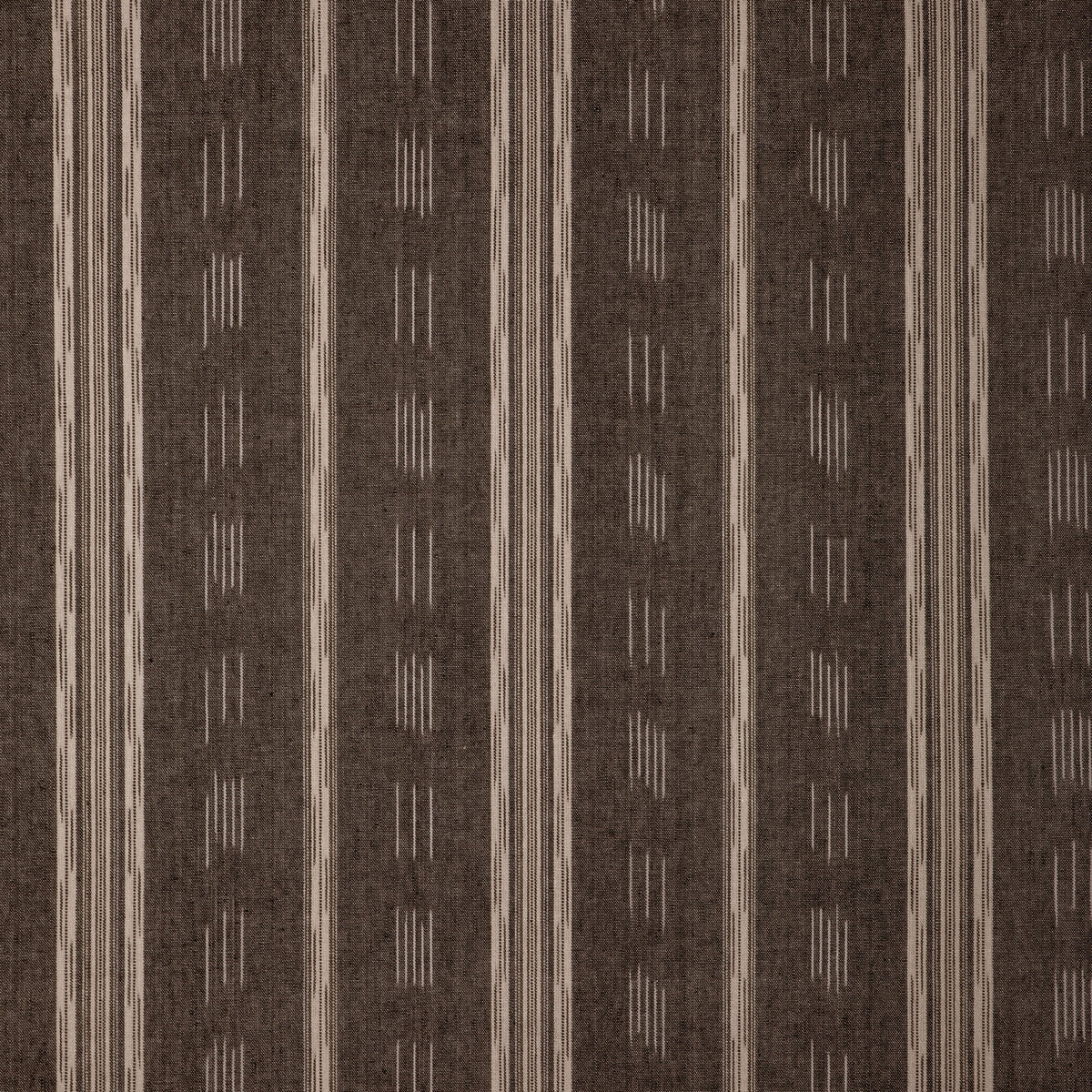 Puri Stripe fabric in carob color - pattern number 37374.606.0 - by Kravet Couture in the Atelier Prints &amp; Weaves collection