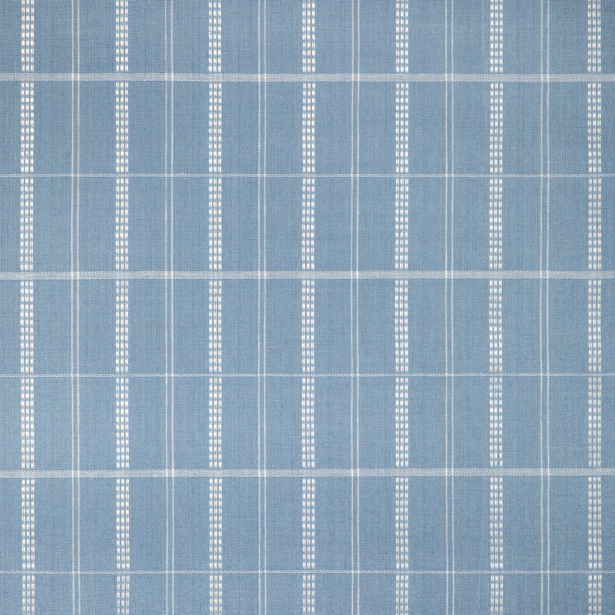 Agatti Check fabric in sky color - pattern number 37378.15.0 - by Kravet Couture in the Atelier Prints &amp; Weaves collection