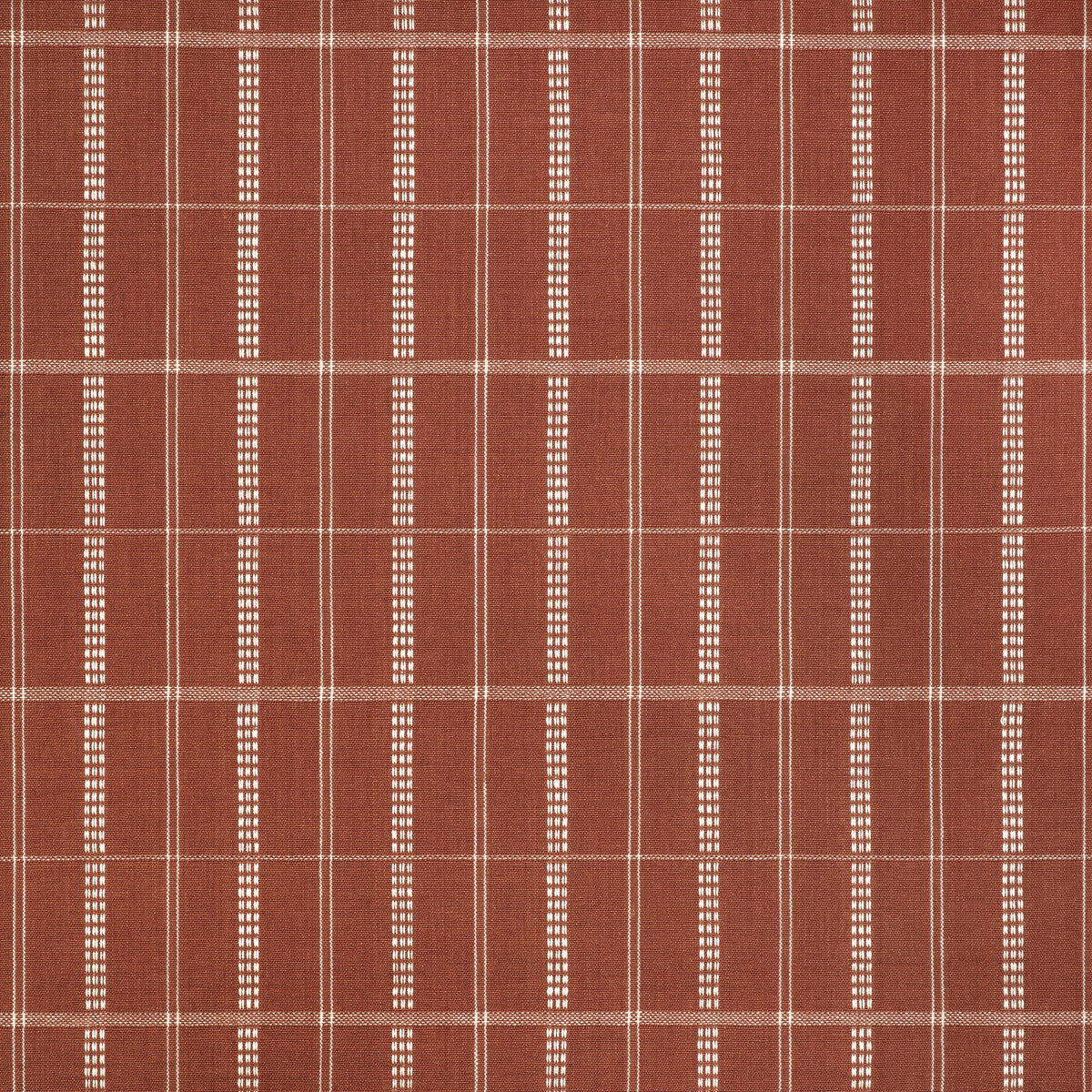 Agatti Check fabric in clay color - pattern number 37378.24.0 - by Kravet Couture in the Atelier Prints &amp; Weaves collection