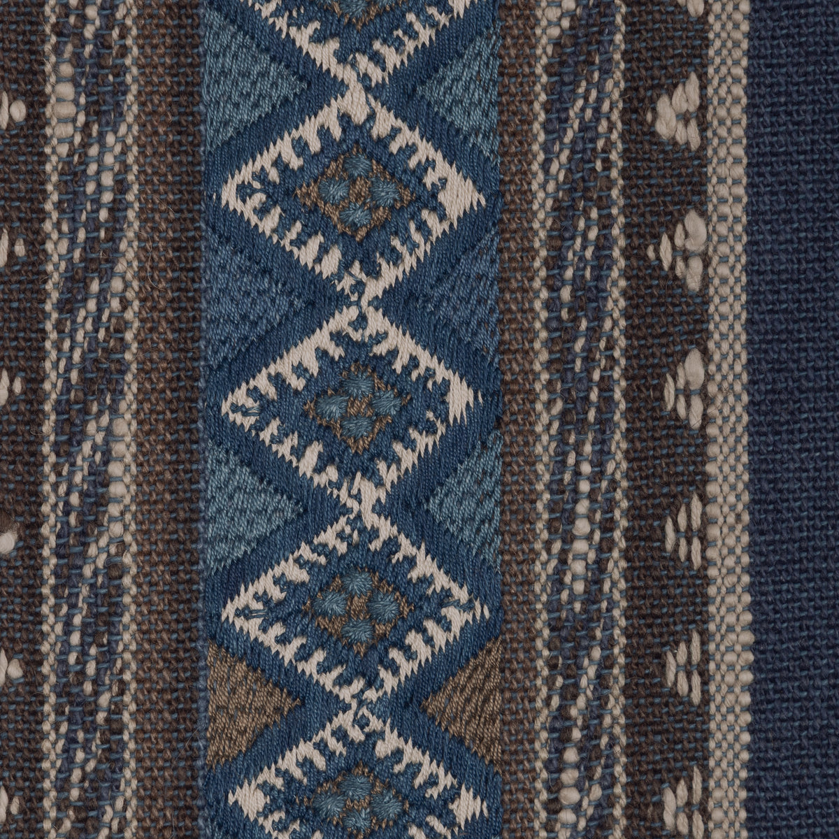 Canyon Road fabric in Indigo color - pattern number 37525.50.0 - by Kravet Couture in the Museum of New Mexico Folk Art Collection collection