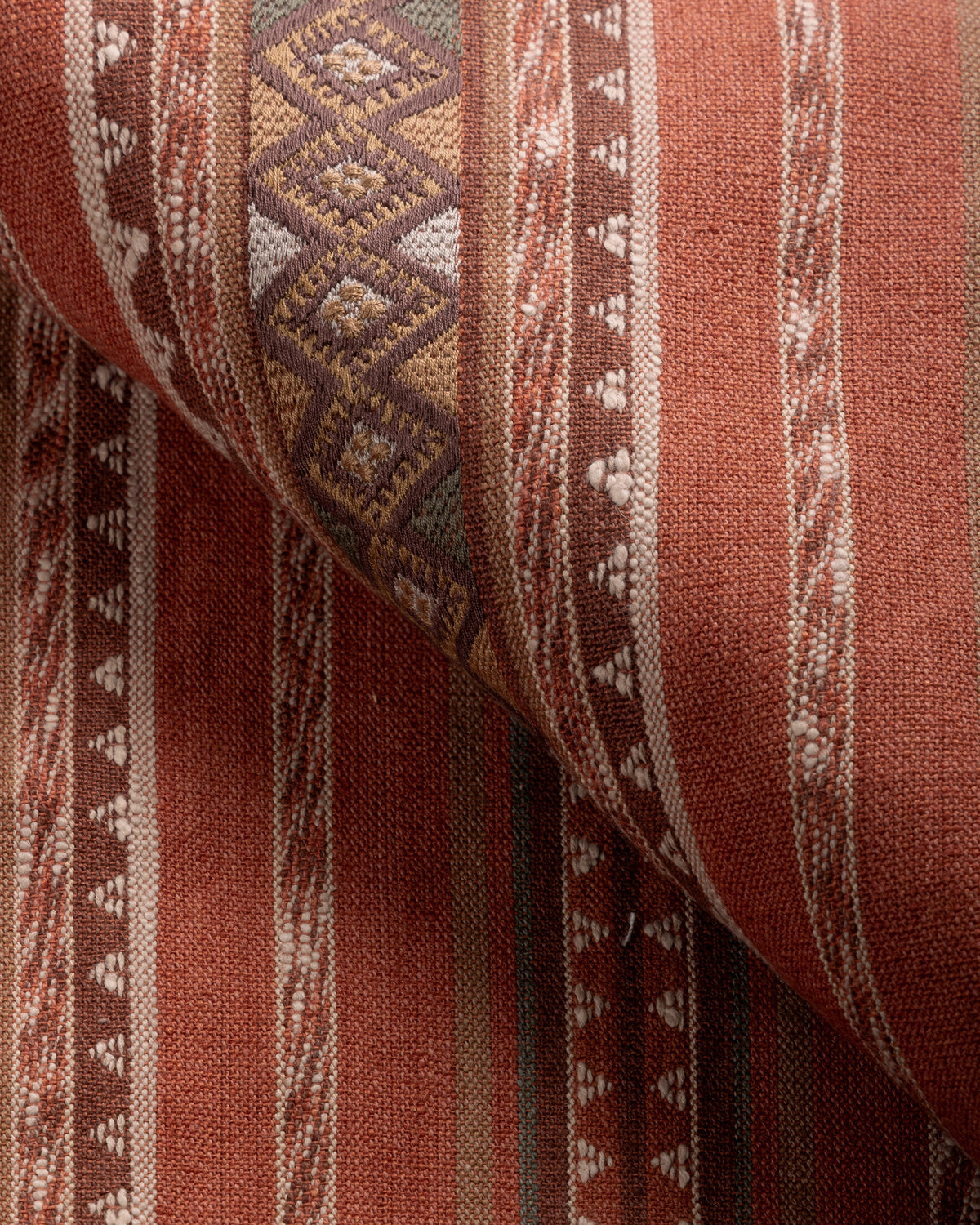 Canyon Road fabric in Spice color - pattern number 37525.612.0 - by Kravet Couture in the Museum of New Mexico Folk Art Collection collection