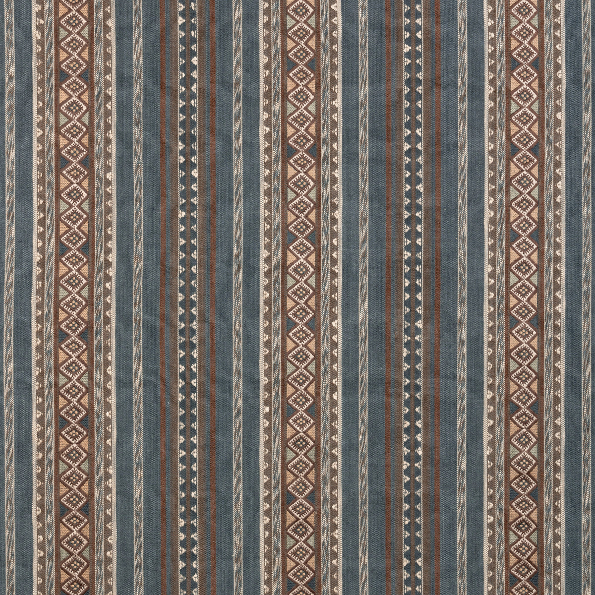 Canyon Road fabric in Turquoise color - pattern number 37525.615.0 - by Kravet Couture in the Museum of New Mexico Folk Art Collection collection