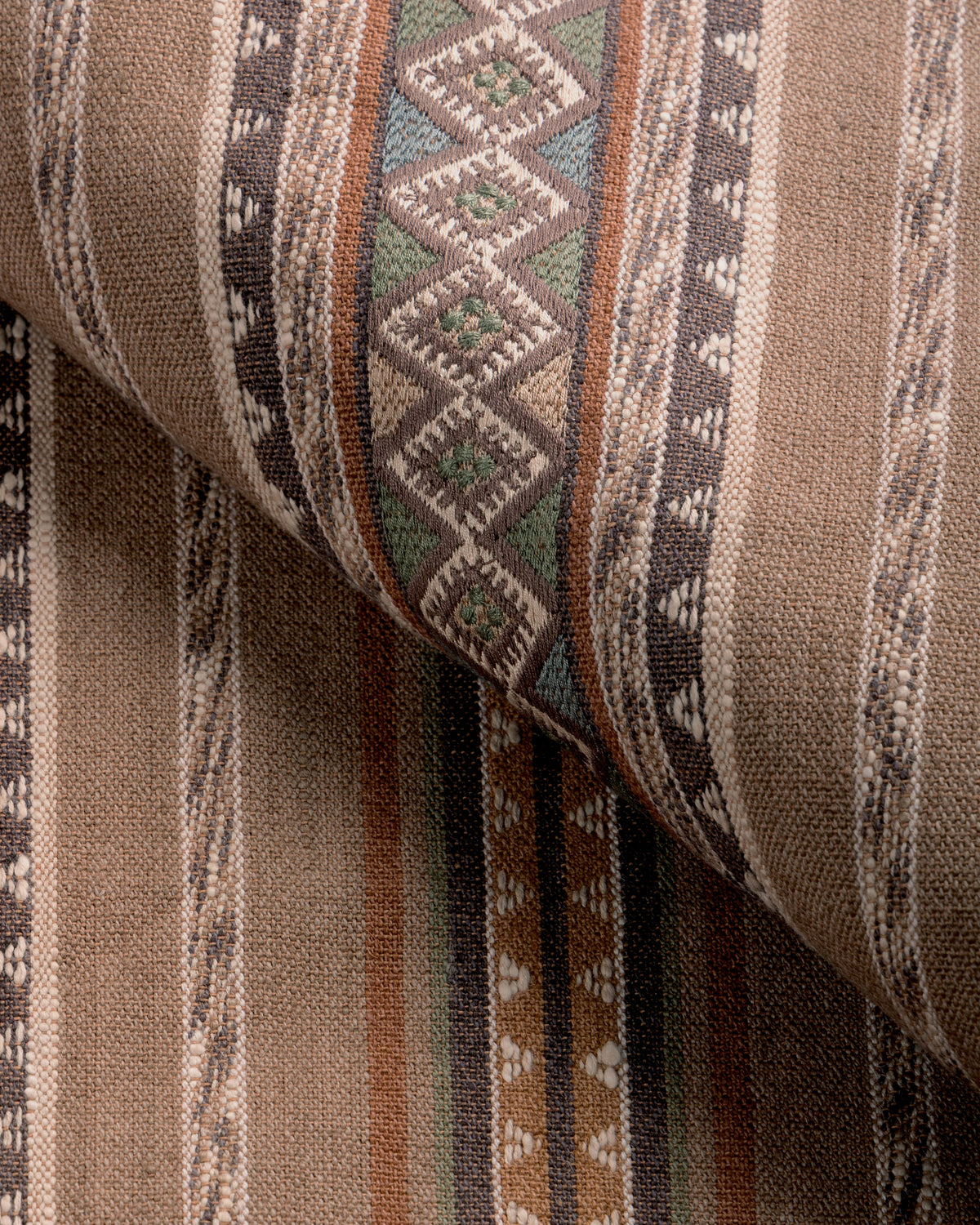 Canyon Road fabric in Clay color - pattern number 37525.630.0 - by Kravet Couture in the Museum of New Mexico Folk Art Collection collection
