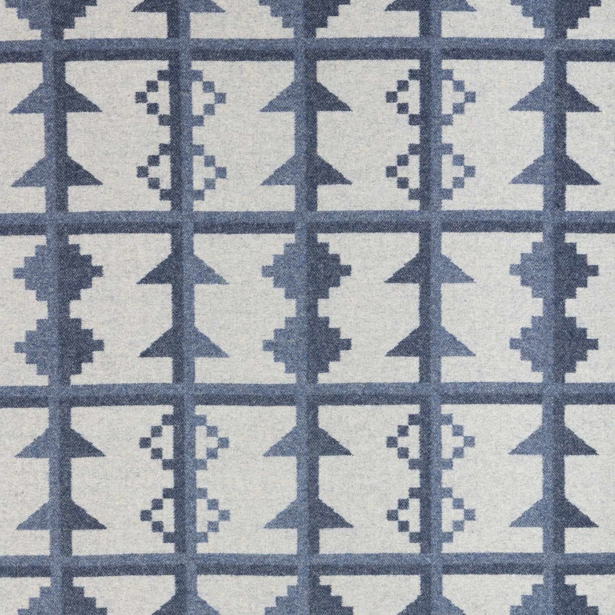 Valley Trail fabric in Indigo color - pattern number 37526.5.0 - by Kravet Couture in the Museum of New Mexico Folk Art Collection collection