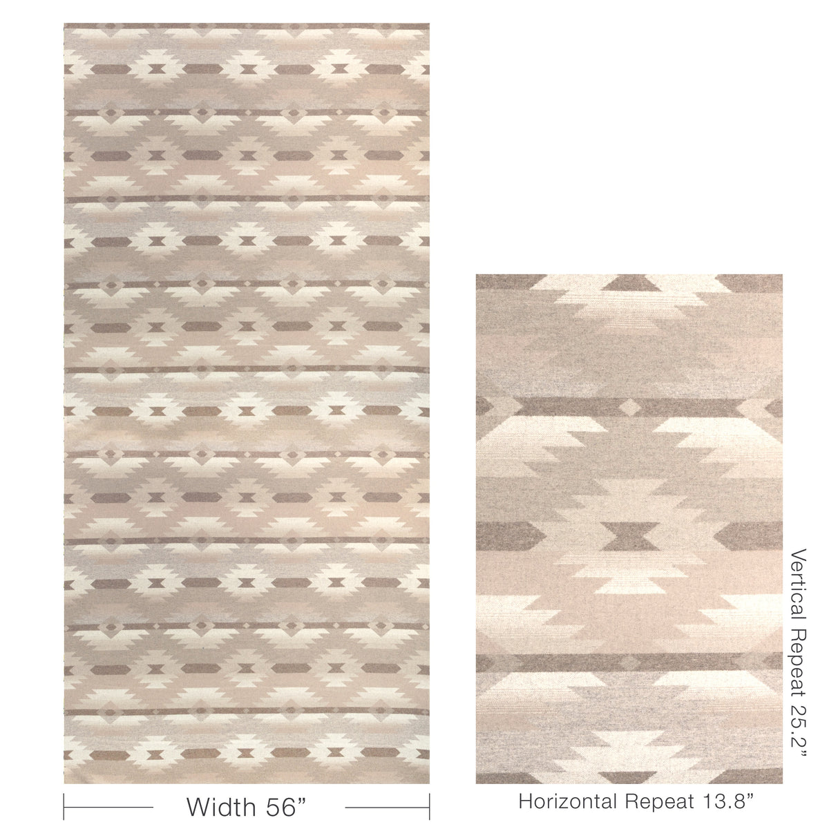 Desert Diamonds fabric in Sand color - pattern number 37527.16.0 - by Kravet Couture in the Museum of New Mexico Folk Art Collection collection