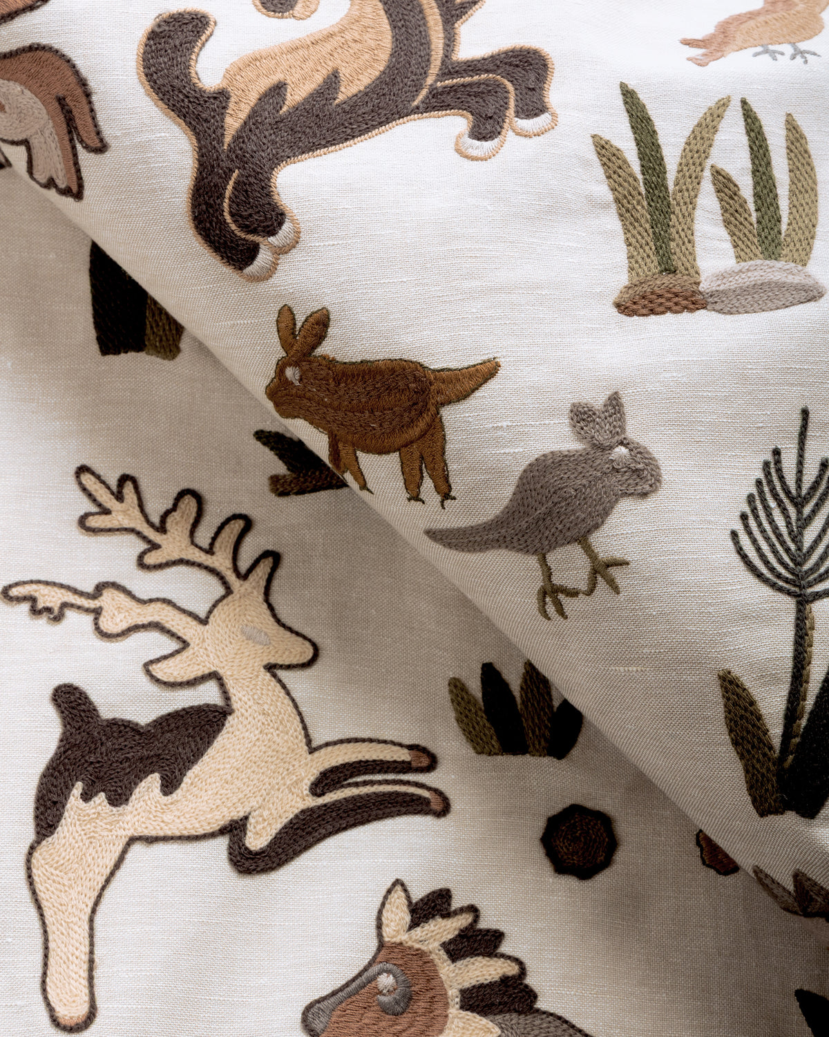 Dwellers fabric in Neutral color - pattern number 37530.311.0 - by Kravet Couture in the Museum of New Mexico Folk Art Collection collection