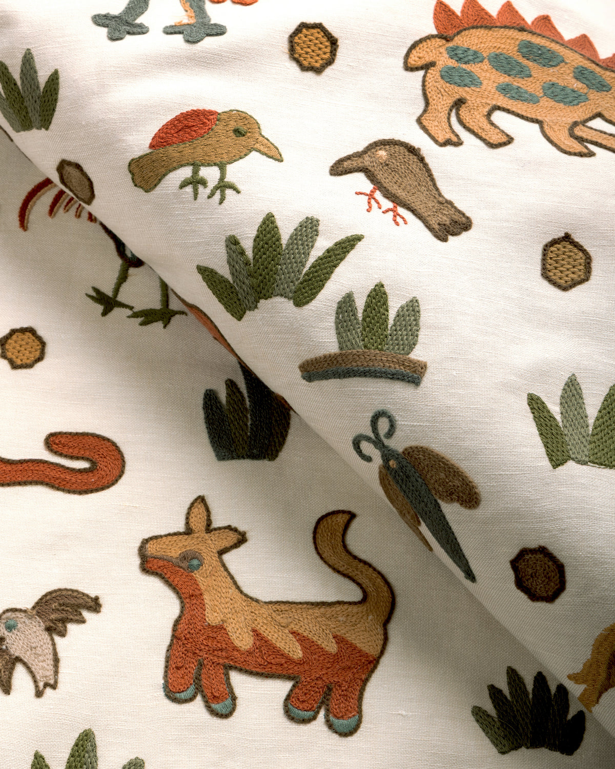Dwellers fabric in Multi color - pattern number 37530.3524.0 - by Kravet Couture in the Museum of New Mexico Folk Art Collection collection