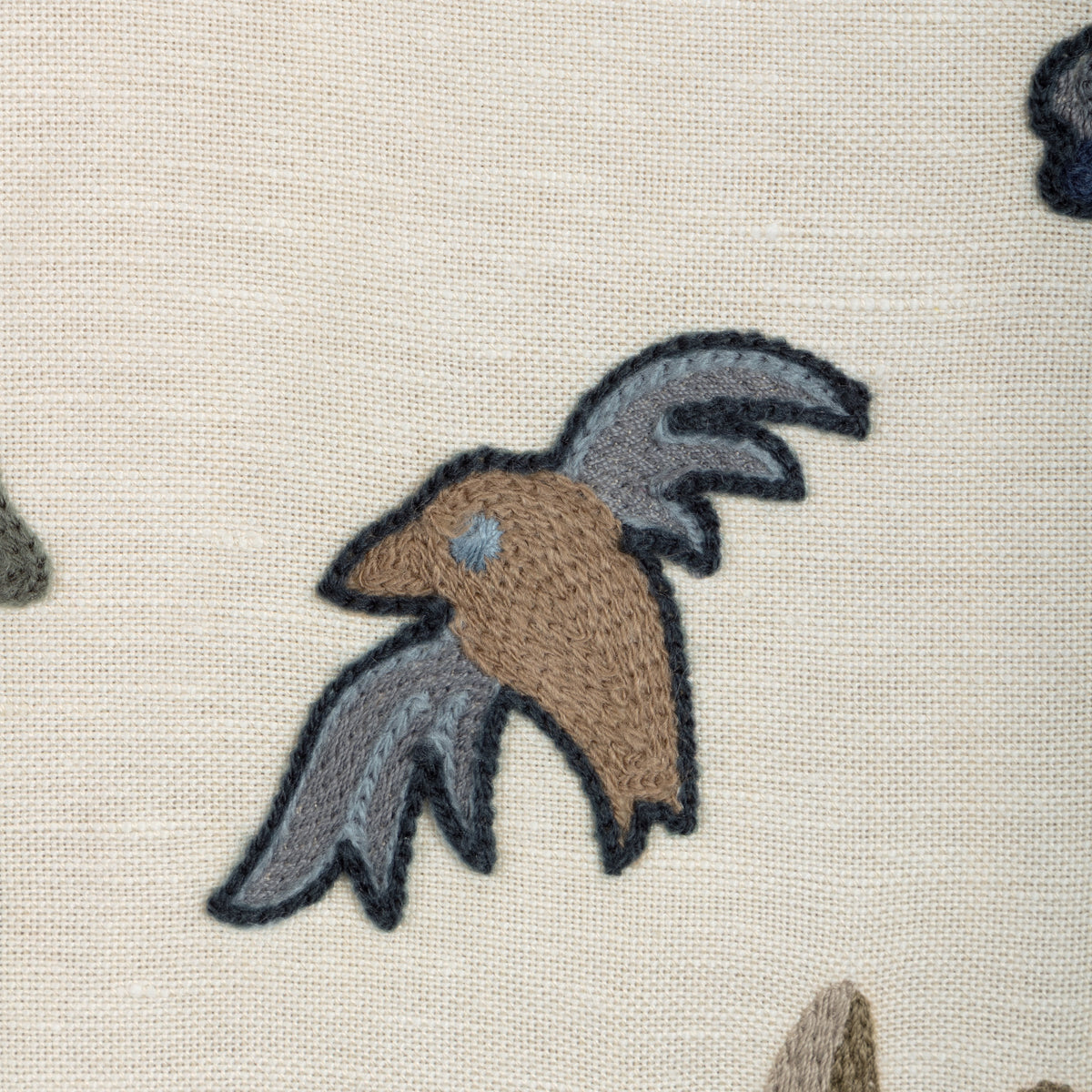 Dwellers fabric in Indigo color - pattern number 37530.5.0 - by Kravet Couture in the Museum of New Mexico Folk Art Collection collection