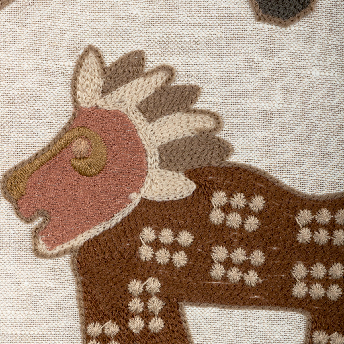 Dwellers fabric in Clay color - pattern number 37530.6.0 - by Kravet Couture in the Museum of New Mexico Folk Art Collection collection