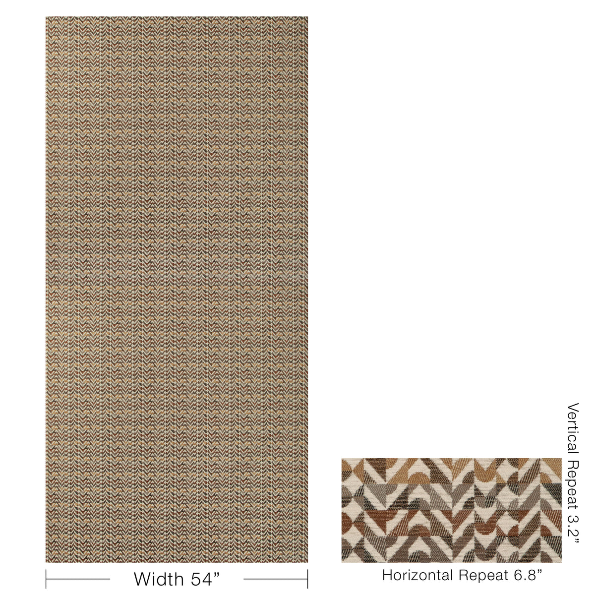 Tatum fabric in Branch color - pattern number 37518.611.0 - by Kravet Contract in the Montage Weaves Crypton collection