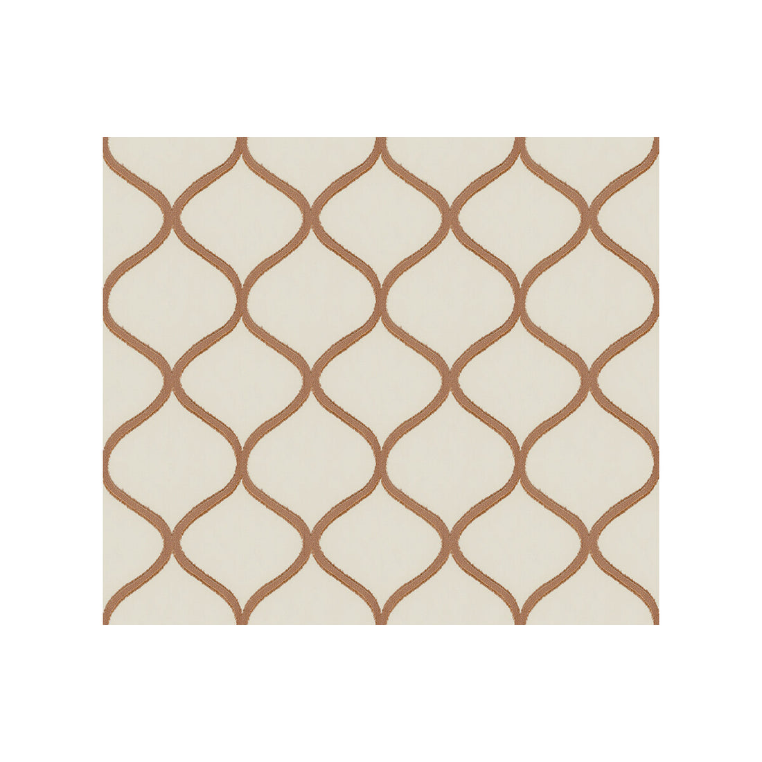 Liona fabric in copper color - pattern 3895.640.0 - by Kravet Contract