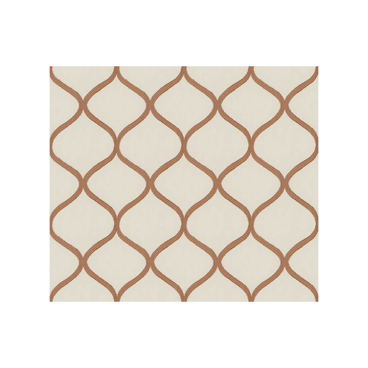 Liona fabric in copper color - pattern 3895.640.0 - by Kravet Contract